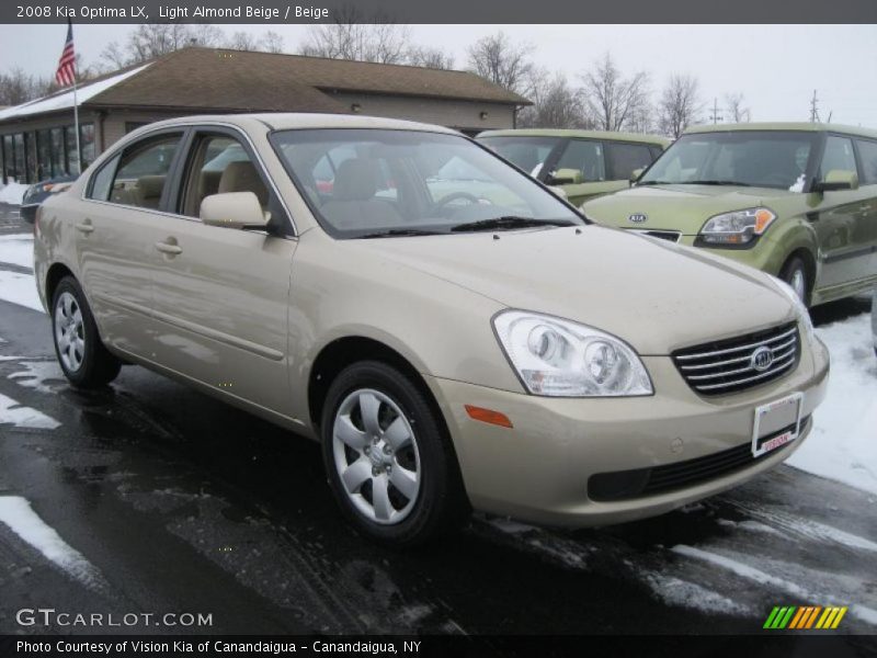 Light Almond Beige / Beige 2008 Kia Optima LX
