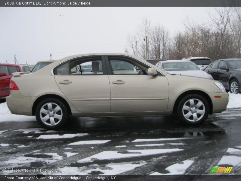 Light Almond Beige / Beige 2008 Kia Optima LX