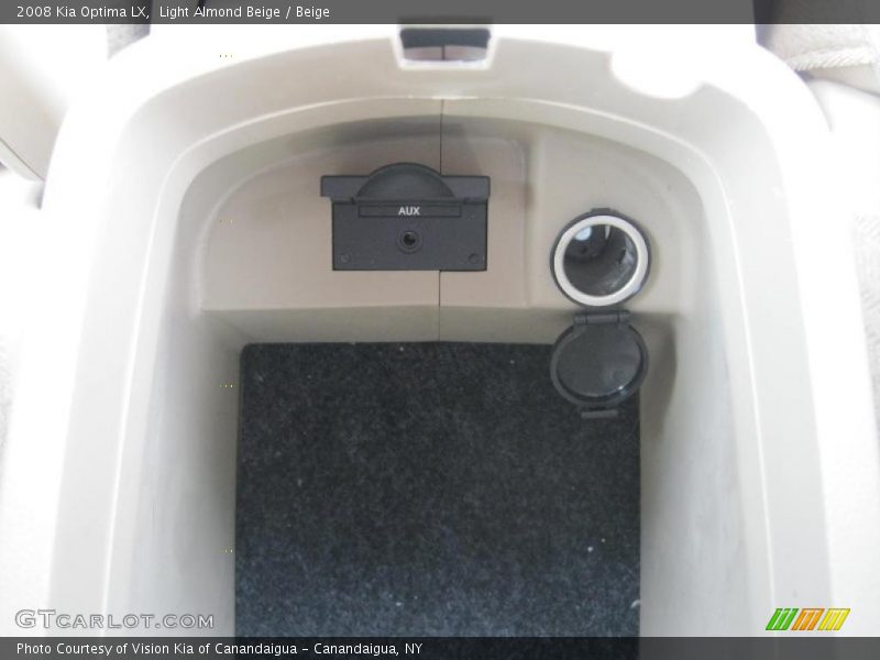Light Almond Beige / Beige 2008 Kia Optima LX