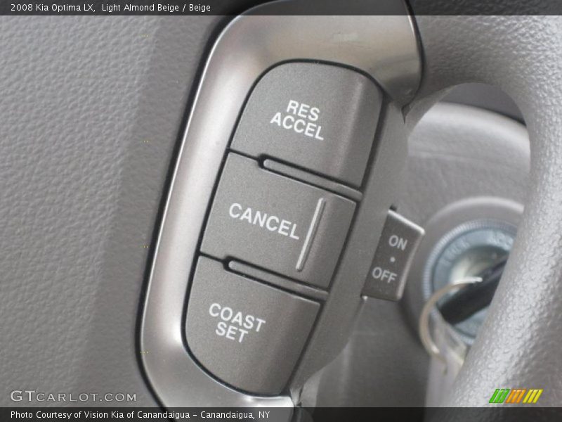 Light Almond Beige / Beige 2008 Kia Optima LX