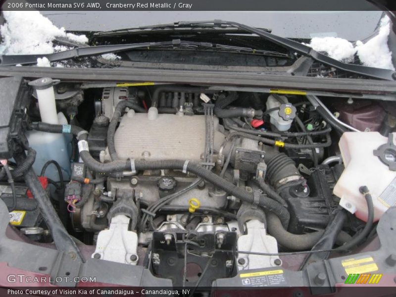  2006 Montana SV6 AWD Engine - 3.5 Liter OHV 12 Valve V6