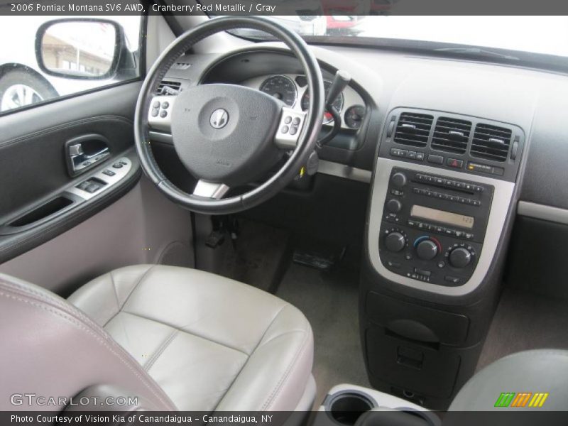 Dashboard of 2006 Montana SV6 AWD