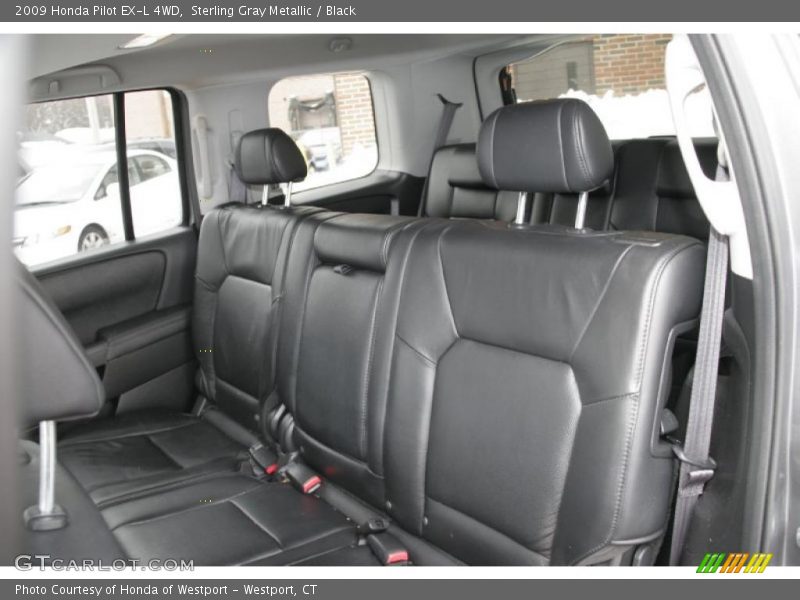 Sterling Gray Metallic / Black 2009 Honda Pilot EX-L 4WD