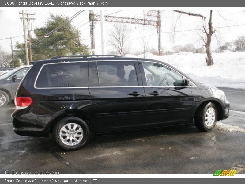 Nighthawk Black Pearl / Ivory 2008 Honda Odyssey EX-L