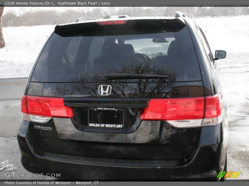 Nighthawk Black Pearl / Ivory 2008 Honda Odyssey EX-L