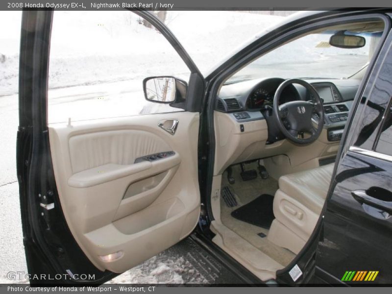 Nighthawk Black Pearl / Ivory 2008 Honda Odyssey EX-L