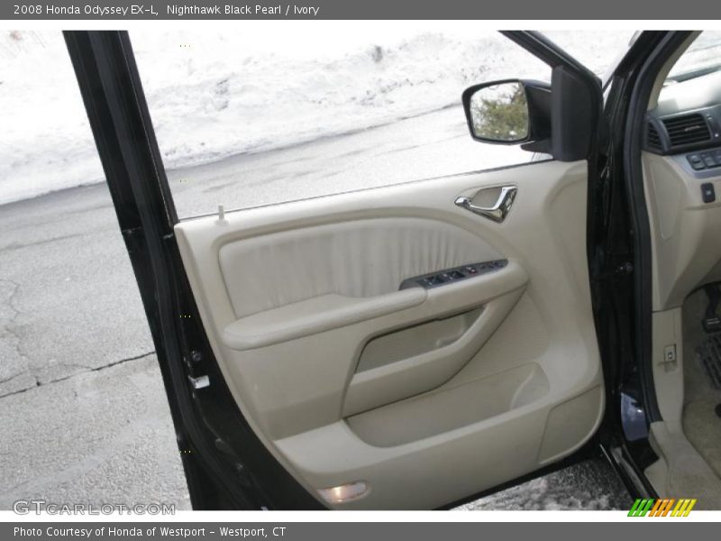 Nighthawk Black Pearl / Ivory 2008 Honda Odyssey EX-L