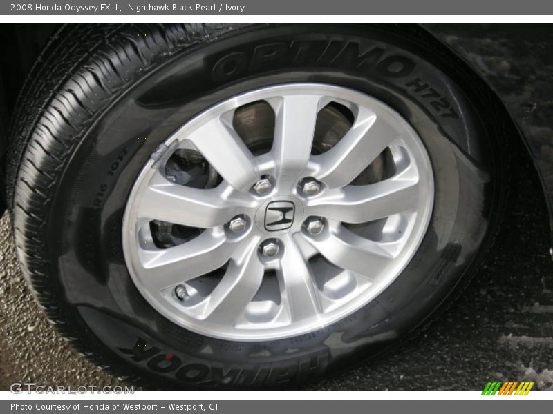 Nighthawk Black Pearl / Ivory 2008 Honda Odyssey EX-L