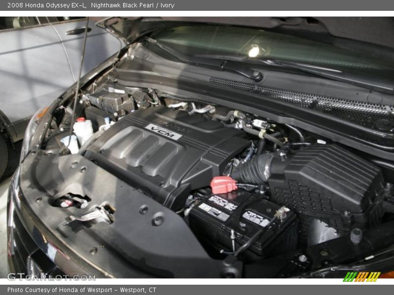 Nighthawk Black Pearl / Ivory 2008 Honda Odyssey EX-L
