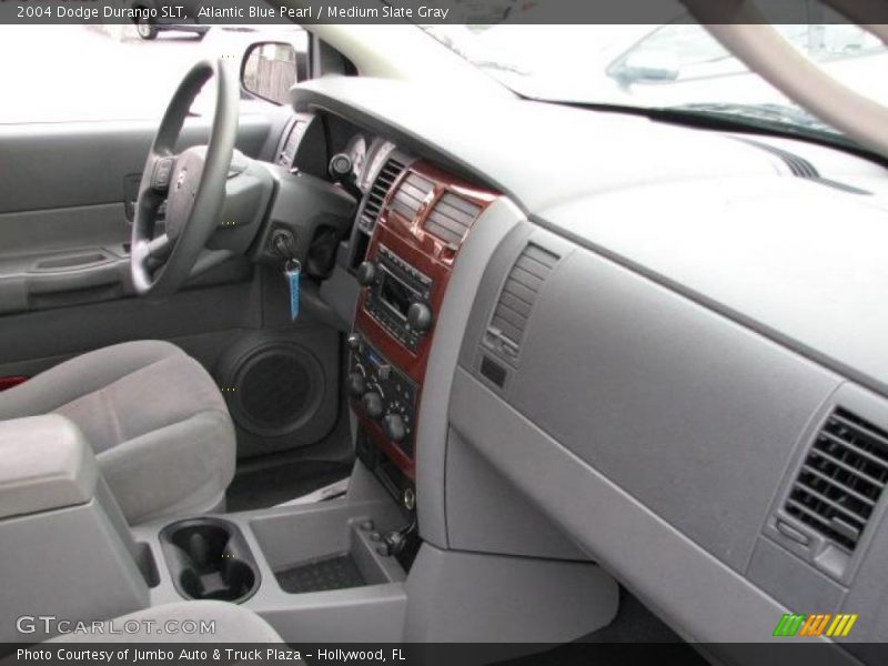 Atlantic Blue Pearl / Medium Slate Gray 2004 Dodge Durango SLT