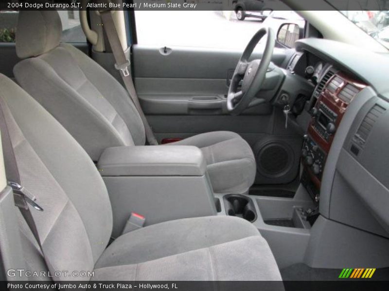 Atlantic Blue Pearl / Medium Slate Gray 2004 Dodge Durango SLT