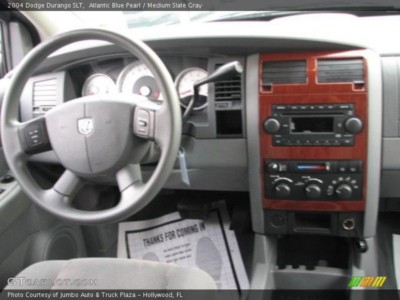 Atlantic Blue Pearl / Medium Slate Gray 2004 Dodge Durango SLT