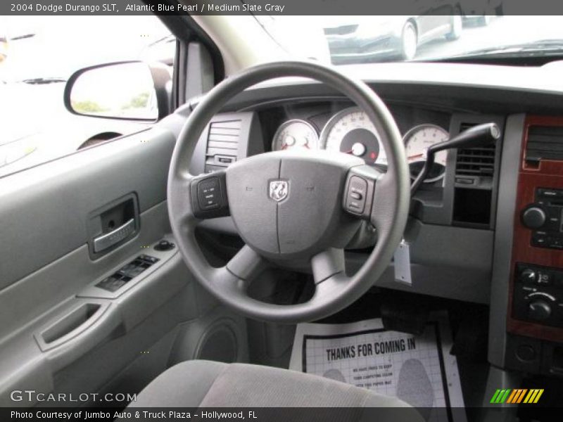 Atlantic Blue Pearl / Medium Slate Gray 2004 Dodge Durango SLT