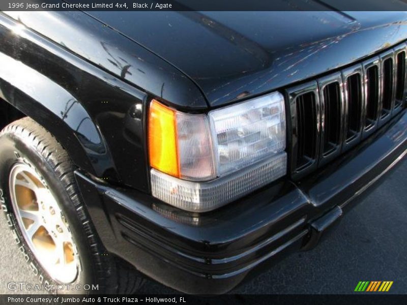 Black / Agate 1996 Jeep Grand Cherokee Limited 4x4
