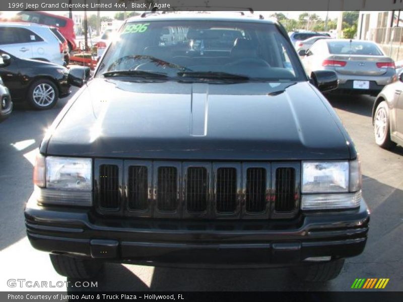Black / Agate 1996 Jeep Grand Cherokee Limited 4x4