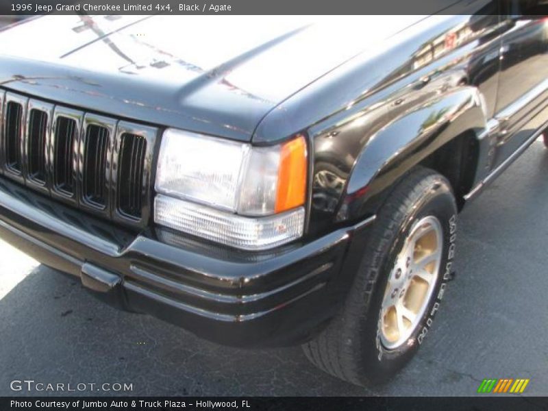 Black / Agate 1996 Jeep Grand Cherokee Limited 4x4