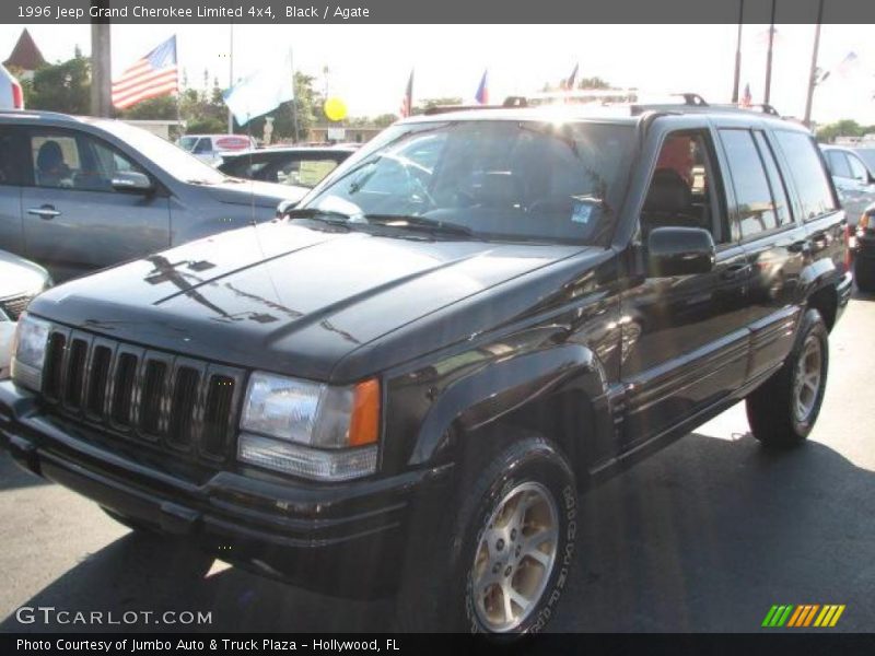 Black / Agate 1996 Jeep Grand Cherokee Limited 4x4