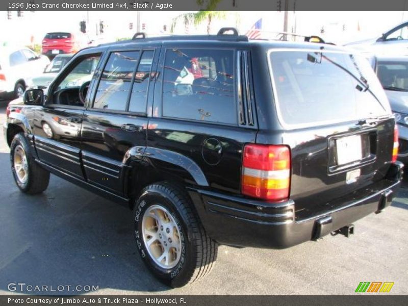 Black / Agate 1996 Jeep Grand Cherokee Limited 4x4