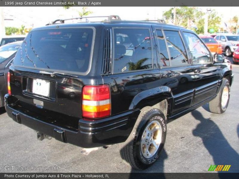 Black / Agate 1996 Jeep Grand Cherokee Limited 4x4