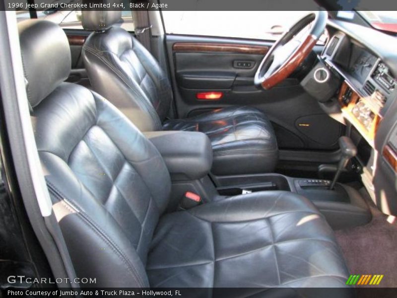 Black / Agate 1996 Jeep Grand Cherokee Limited 4x4
