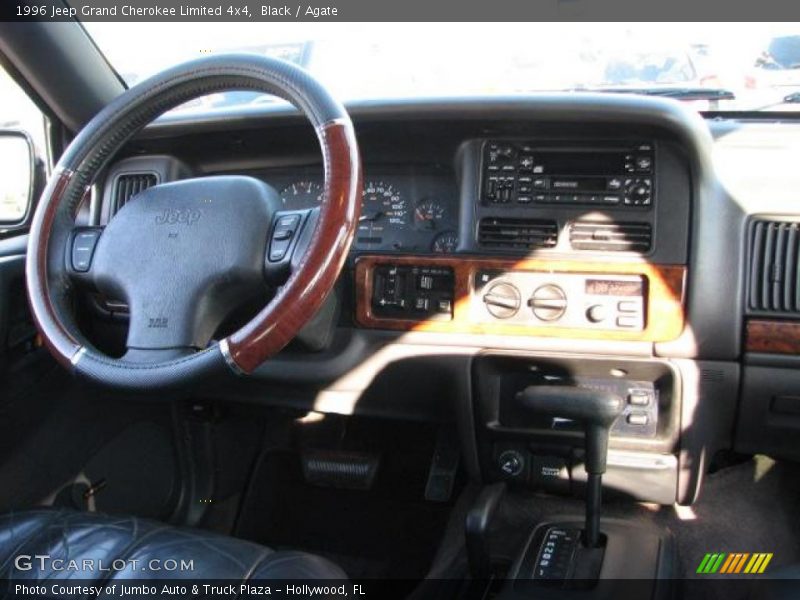 Black / Agate 1996 Jeep Grand Cherokee Limited 4x4