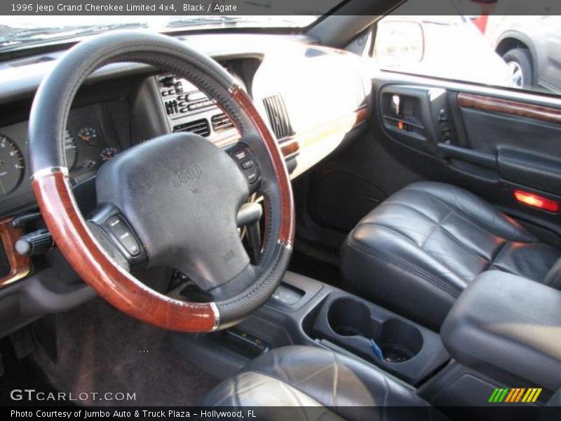 Black / Agate 1996 Jeep Grand Cherokee Limited 4x4