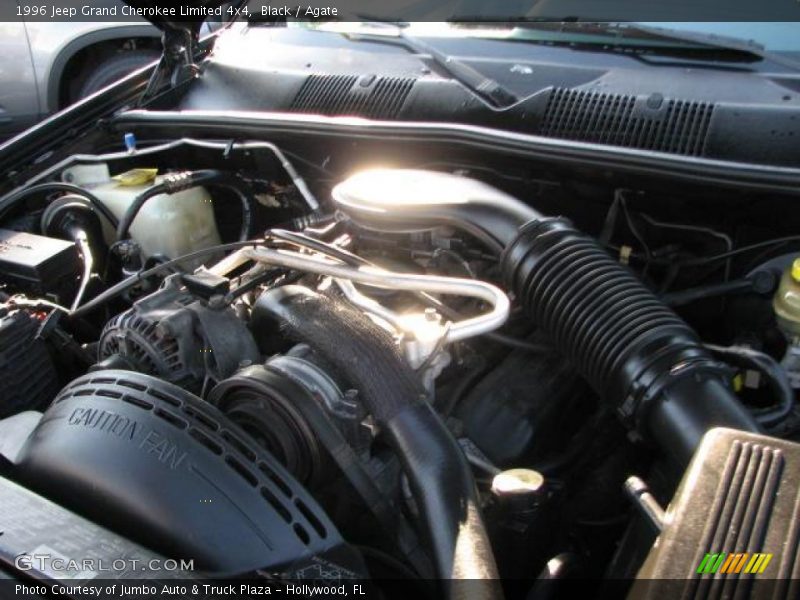 Black / Agate 1996 Jeep Grand Cherokee Limited 4x4