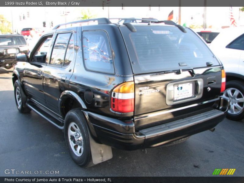 Ebony Black / Gray 1999 Isuzu Rodeo LS