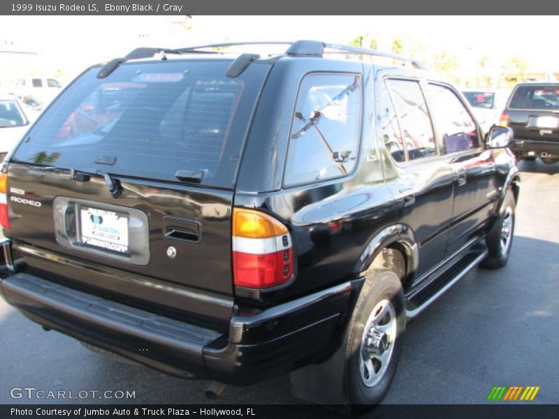 Ebony Black / Gray 1999 Isuzu Rodeo LS