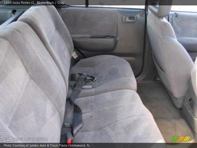 Ebony Black / Gray 1999 Isuzu Rodeo LS