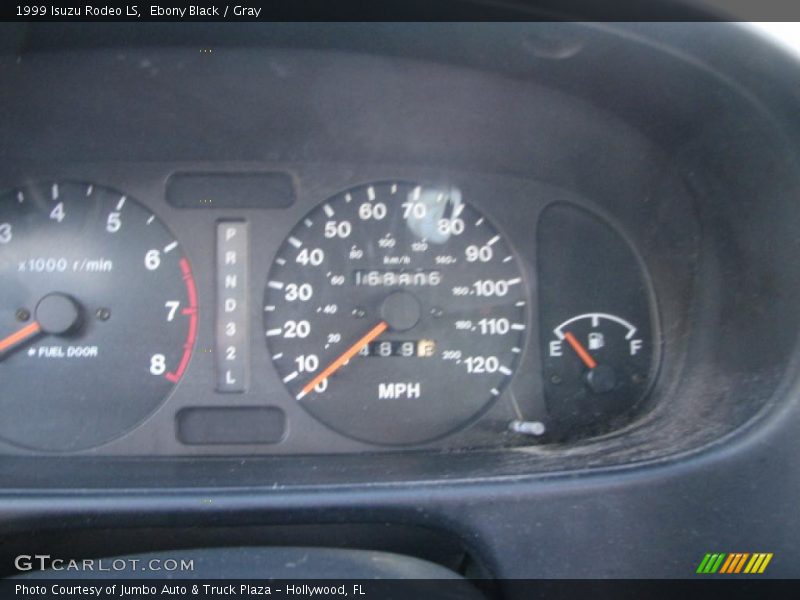 Ebony Black / Gray 1999 Isuzu Rodeo LS
