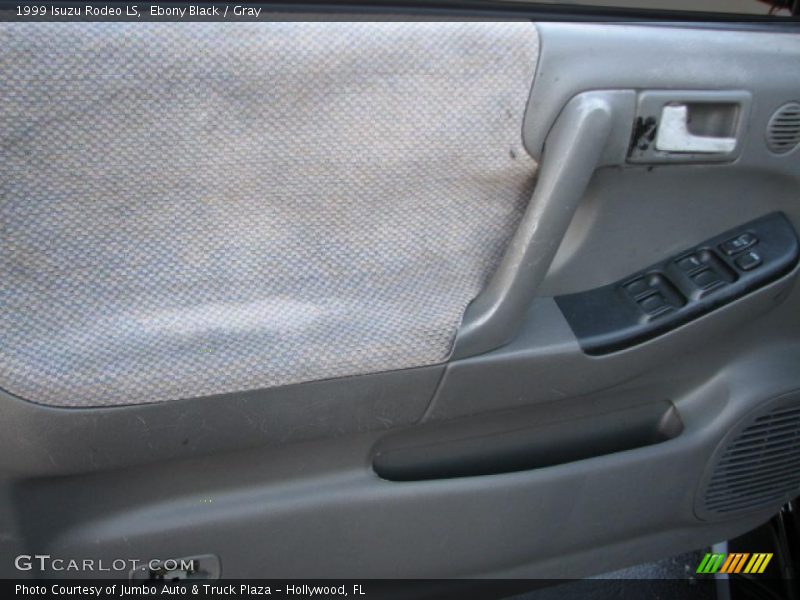 Ebony Black / Gray 1999 Isuzu Rodeo LS