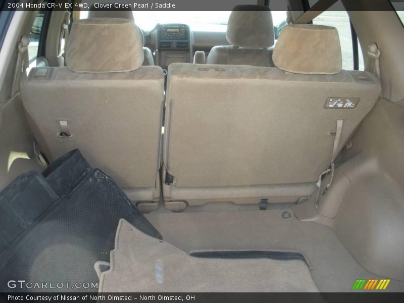 Clover Green Pearl / Saddle 2004 Honda CR-V EX 4WD