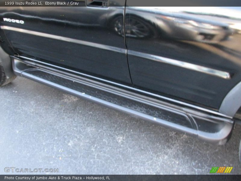 Ebony Black / Gray 1999 Isuzu Rodeo LS