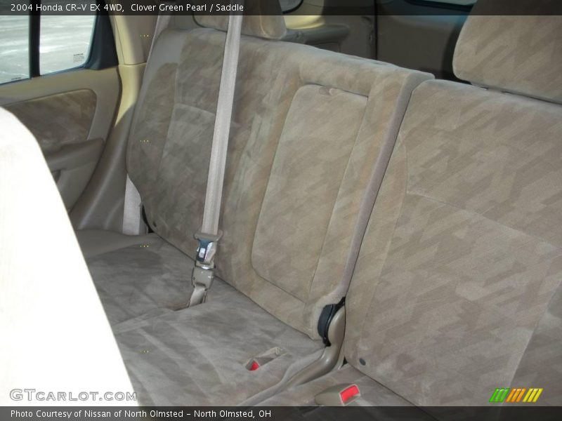 Clover Green Pearl / Saddle 2004 Honda CR-V EX 4WD
