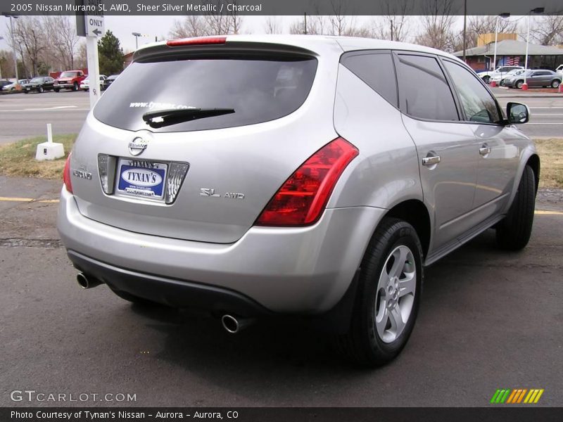 Sheer Silver Metallic / Charcoal 2005 Nissan Murano SL AWD