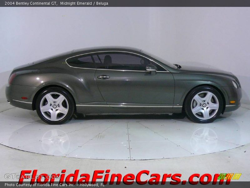 Midnight Emerald / Beluga 2004 Bentley Continental GT