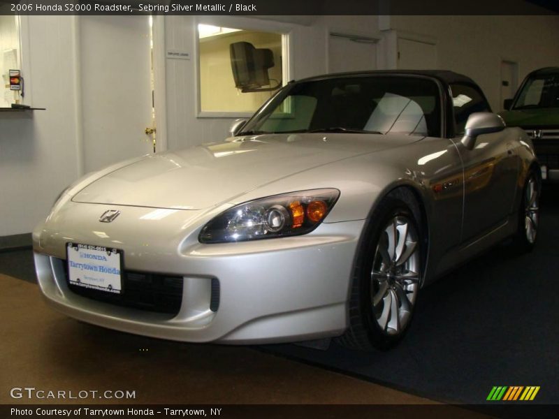 Sebring Silver Metallic / Black 2006 Honda S2000 Roadster