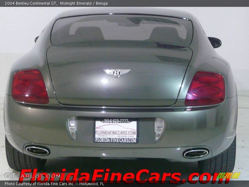 Midnight Emerald / Beluga 2004 Bentley Continental GT