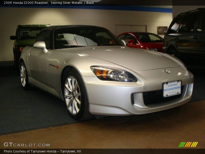 Sebring Silver Metallic / Black 2006 Honda S2000 Roadster