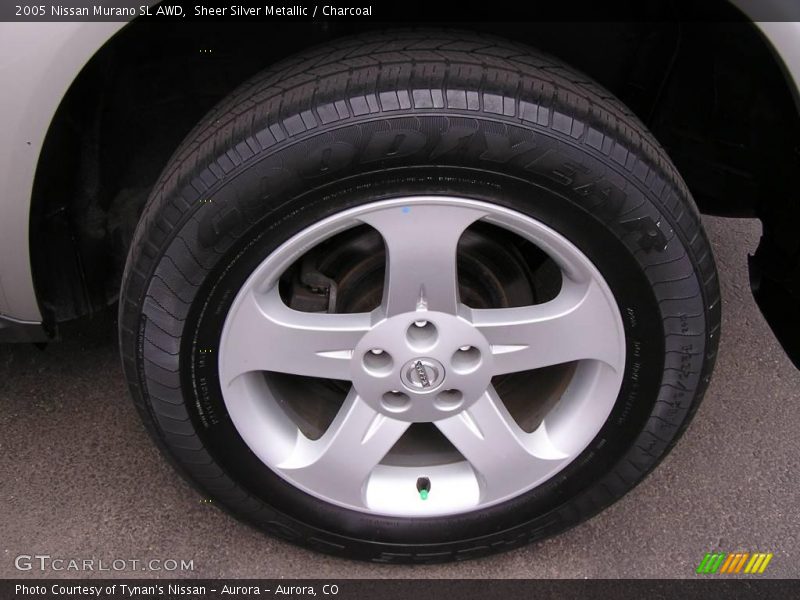 Sheer Silver Metallic / Charcoal 2005 Nissan Murano SL AWD