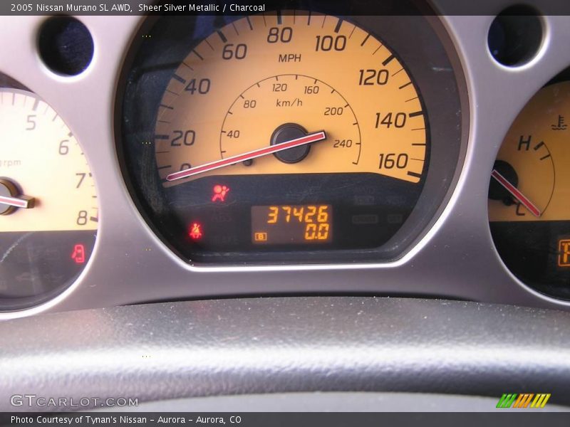 Sheer Silver Metallic / Charcoal 2005 Nissan Murano SL AWD