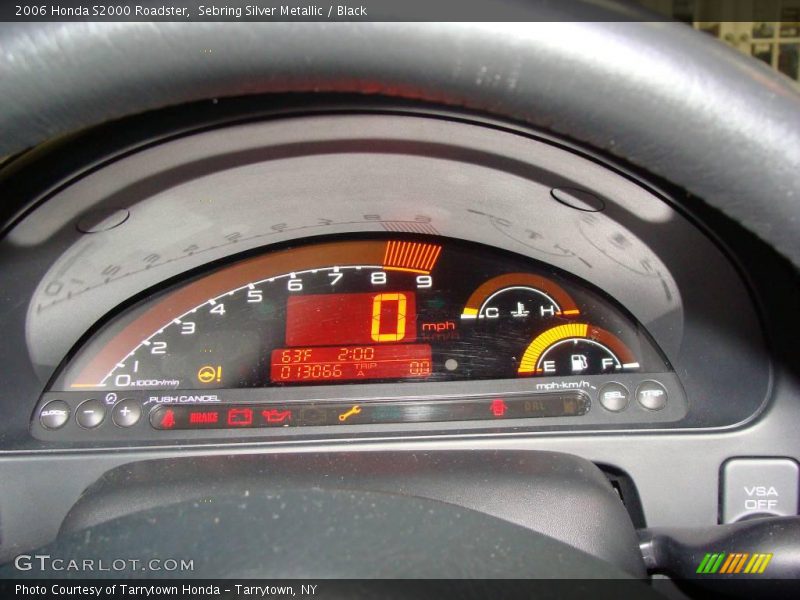 Sebring Silver Metallic / Black 2006 Honda S2000 Roadster