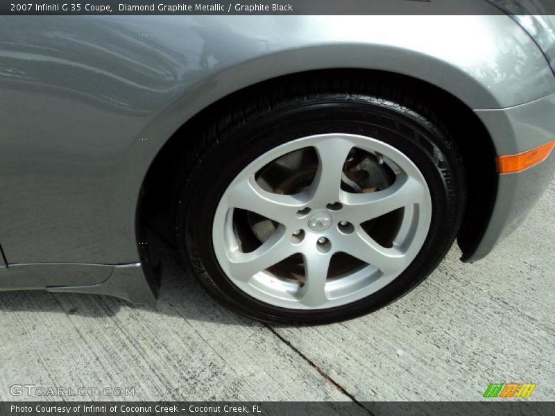 Diamond Graphite Metallic / Graphite Black 2007 Infiniti G 35 Coupe