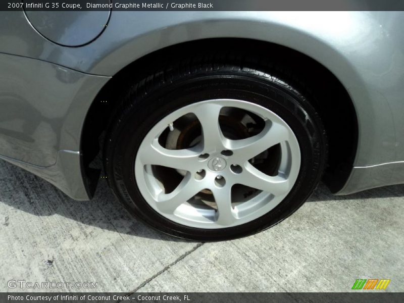 Diamond Graphite Metallic / Graphite Black 2007 Infiniti G 35 Coupe