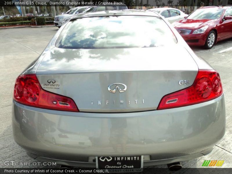 Diamond Graphite Metallic / Graphite Black 2007 Infiniti G 35 Coupe