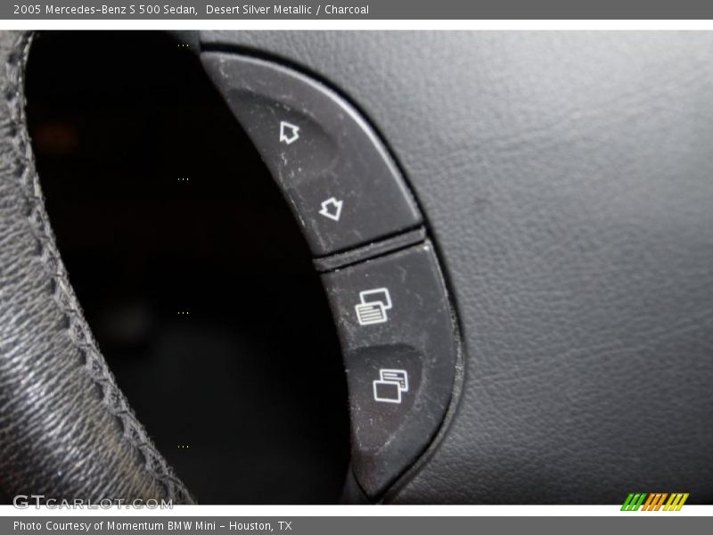 Desert Silver Metallic / Charcoal 2005 Mercedes-Benz S 500 Sedan