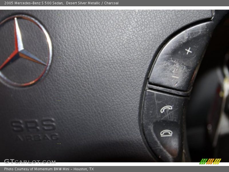 Desert Silver Metallic / Charcoal 2005 Mercedes-Benz S 500 Sedan