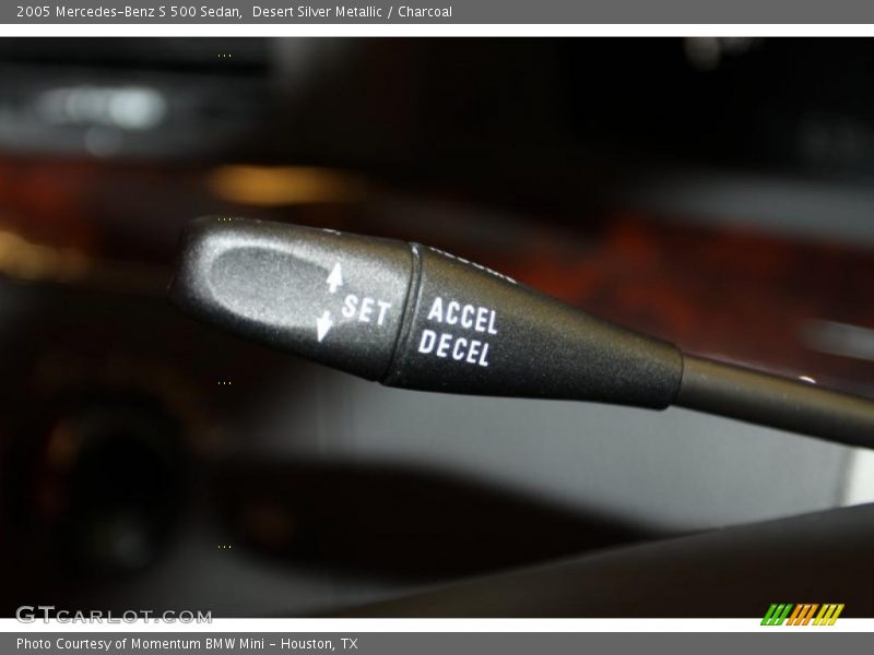 Desert Silver Metallic / Charcoal 2005 Mercedes-Benz S 500 Sedan