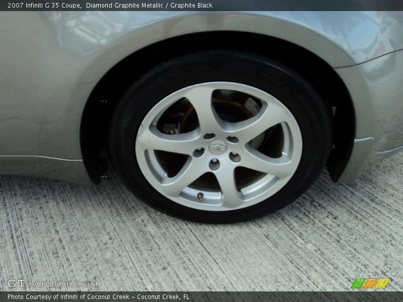Diamond Graphite Metallic / Graphite Black 2007 Infiniti G 35 Coupe